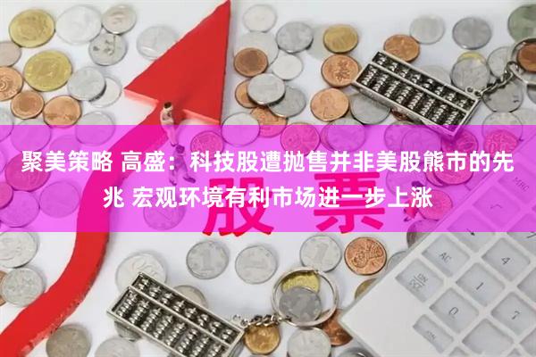 聚美策略 高盛：科技股遭抛售并非美股熊市的先兆 宏观环境有利市场进一步上涨